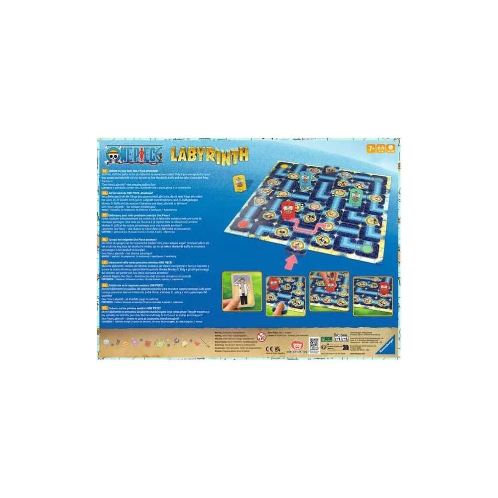 Ravensburger - Lautapeli One Piece Labyrintti