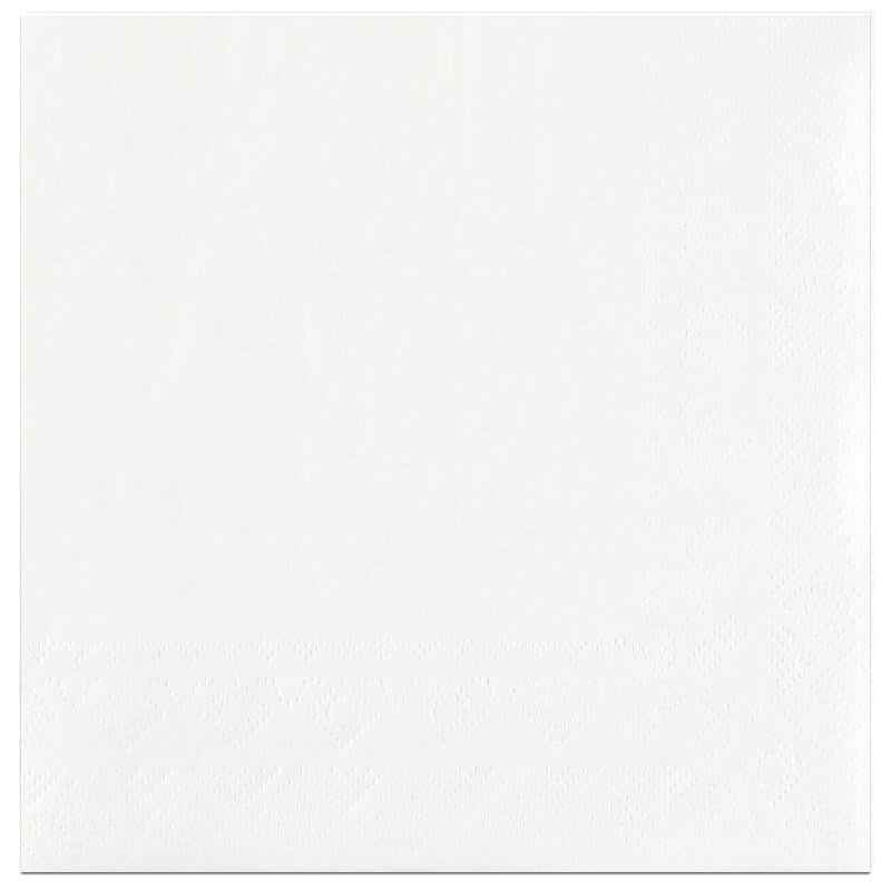 Servetit - Valkoinen 25 kpl