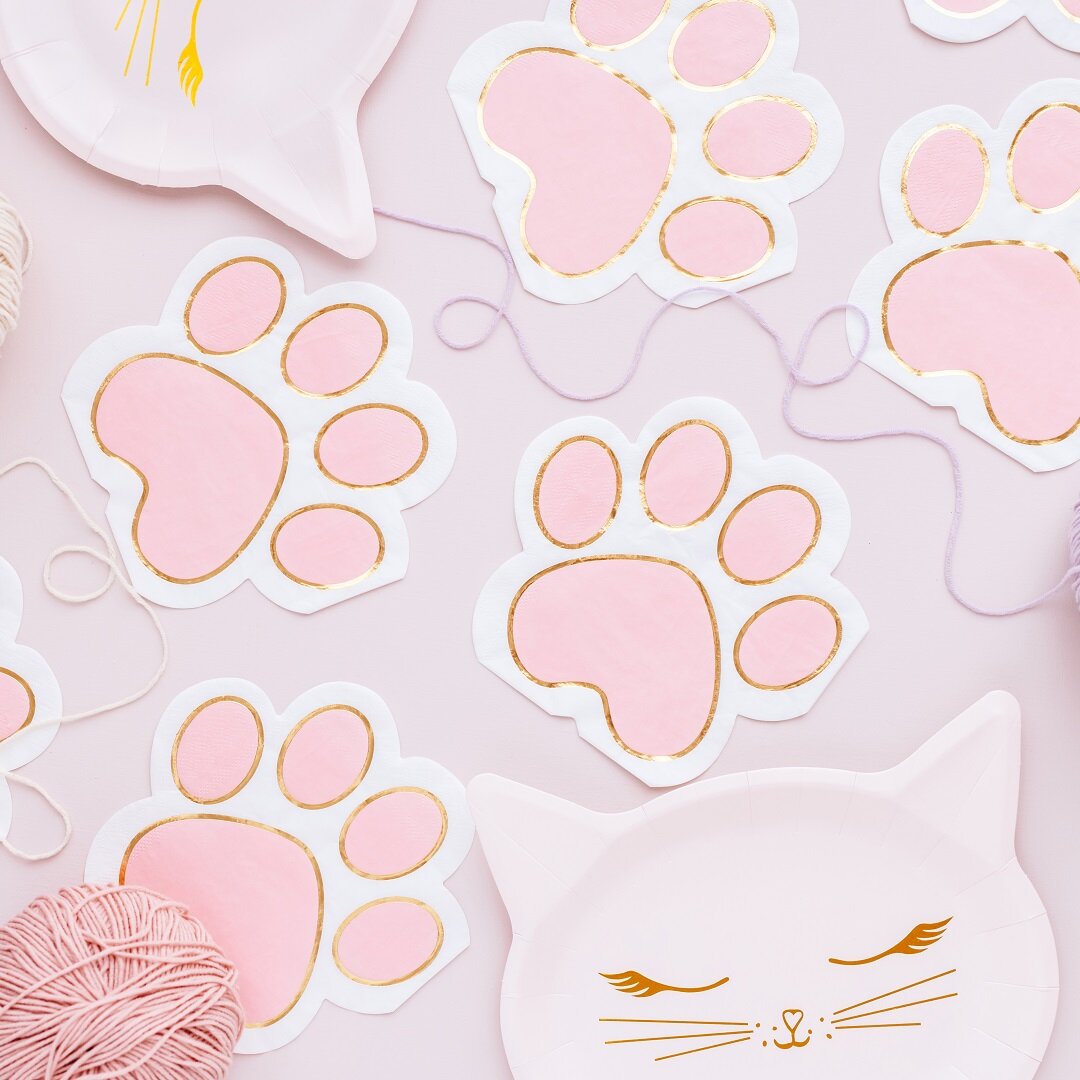 Cat Paws - Servetit 12 kpl