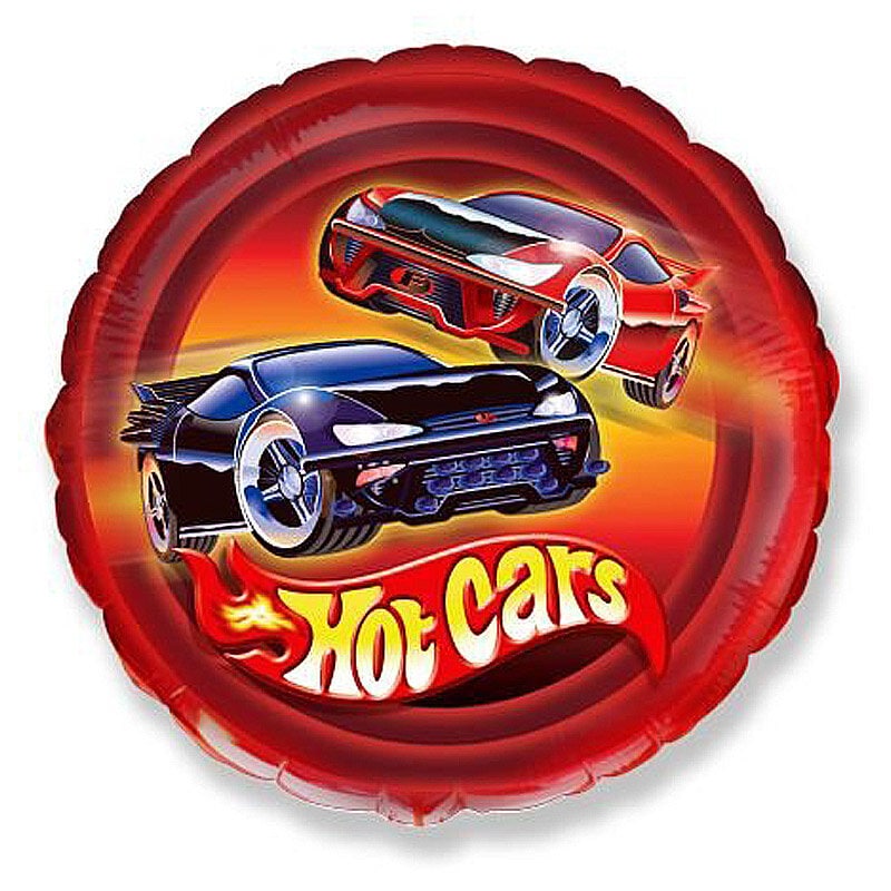 Folioilmapallo Hot Cars 45 cm