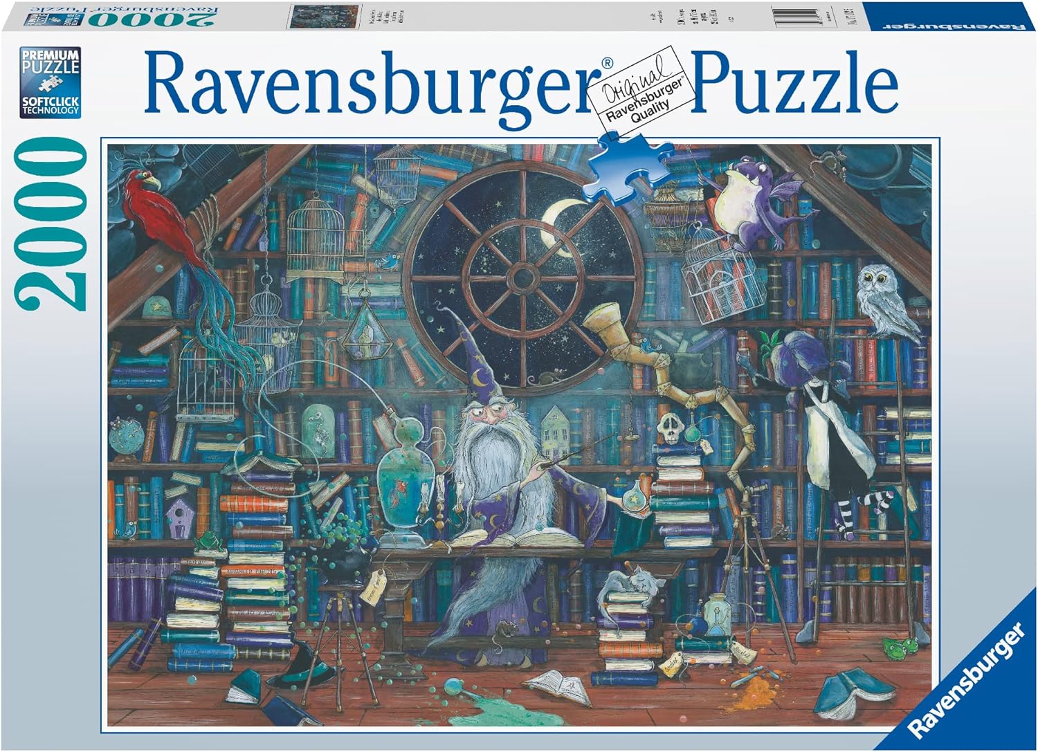 Ravensburger Palapeli, Magical Merlin 2000 palaa